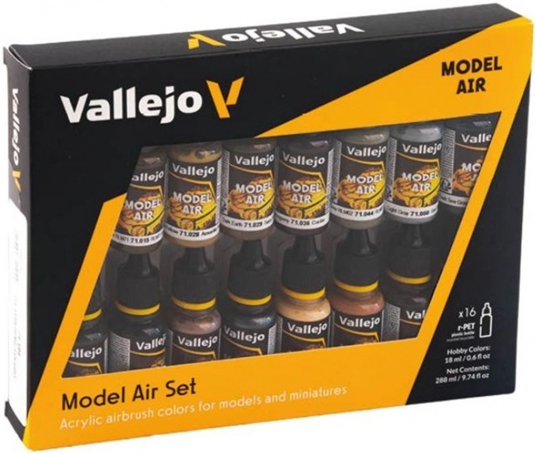 Vallejo: 71.194 - Model Air - Weathering Set (16x17 ml)
